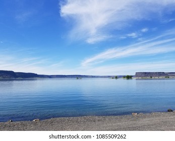 Lake With Clouds