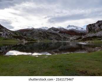 Lake, Clouds, Sun, On The Grass