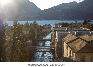 Lake Como in Northern, Italy 