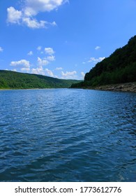 A Lake Created By A Damn In Northeastern Pennsylvania.