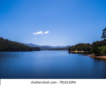 Lake Dam Water Reservoir For Drinking Water 