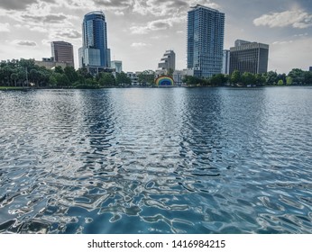 The Lake in Downtown in the heart of the city beautiful  - Shutterstock ID 1416984215