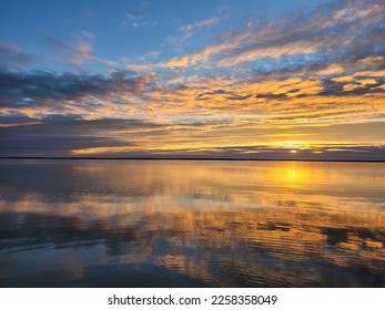 Lake Early Morning Summer Sunrise  - Powered by Shutterstock