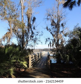 Lake Eaton Florida Pier And Boat Ramp