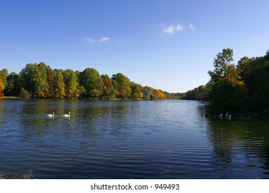 Lake Elkhorn In Columbia Maryland