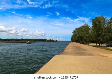 Lake Erie And Presque Isle Bay At Erie Pennsylvania