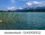 Lake Fakkar on Carinthia in Austria