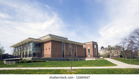 Lake Forest College library building. - Shutterstock ID 12604567