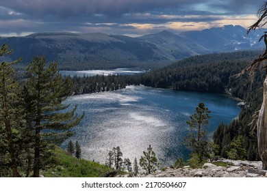 Lake George and Lake Mary at Mammoth Lakes in the California Sierra Nevada Mountains. - Shutterstock ID 2170504607