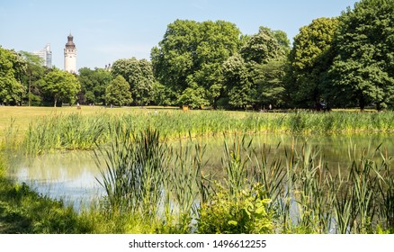 Lake Germany, Saxony, Leipzig, Clara Zetkin Park