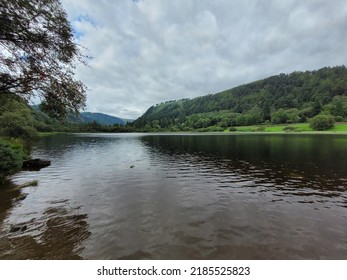 Lake In Glendalough Valley, County Wicklow, Ireland