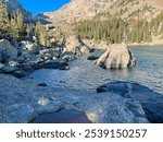 Lake Haiyaha in Rocky Mountain National Park