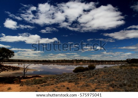 Lake Hardy in Victoria, Australia