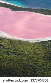 Lake Hillier On Middle Island Near Esperance, Western Australia.