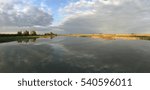 Lake at Hortobagy National Park in Hungary