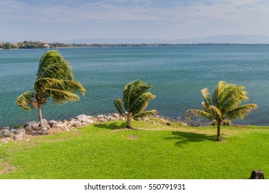 Lake Izabal In Eastern Guatemala