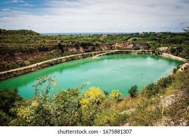 Lake Bešenovačko Jezero In Serbia