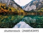 Lake at Jiuzhaigou National Park