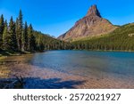 Lake Josephine Trail Views in Many Glacier, Glacier National Park, Montana