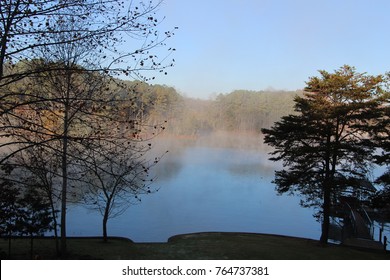 Lake Keowee Lake Fog 