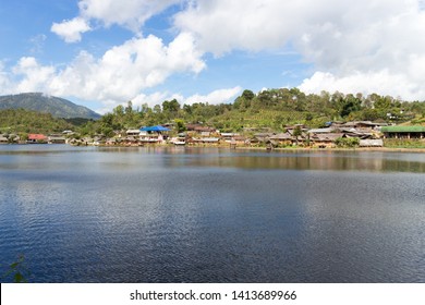 Lake In The Kuomintang Chinese Village Of Mae Aw Or Baan Rak Thai, Mae Hong Son, Thailand