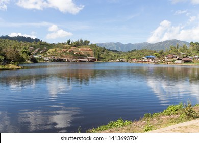 Lake In The Kuomintang Chinese Village Of Mae Aw Or Baan Rak Thai, Mae Hong Son, Thailand