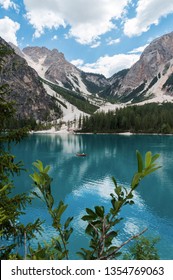 Lago Di Braies Italy Stock Photo And Image Collection By Ireine