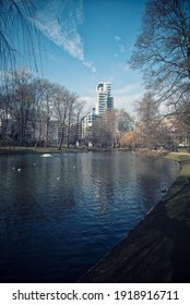 The Lake In Leopold Park, Brussels