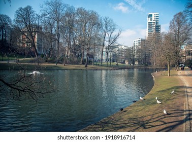 The Lake In Leopold Park, Brussels