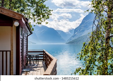 Lake Loen In Stryn, Norway