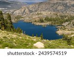 Lake Lois in Desolation Wilderness California.