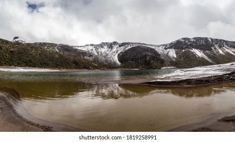 Lake In Los Nevados National Natural Park In Colombia