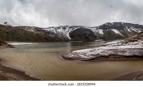 Lake In Los Nevados National Natural Park In Colombia