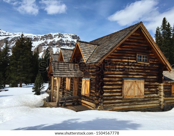 Lake Louise Alberta Canada May 4 Stock Photo Edit Now 1504567778