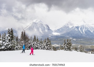 Lake Louise Ski area in Alberta?Canada.