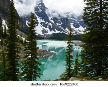 Lake Louise In The Winter Alberta Canada