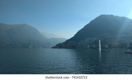 Lake in Lugano