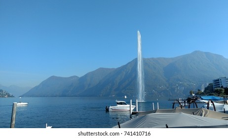 Lake in Lugano