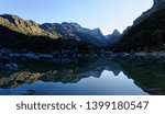 Lake Mackenzie on the Routeburn Track in New Zealand