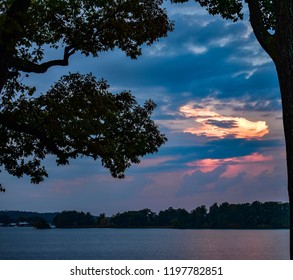 Lake Manitou At Sunrise