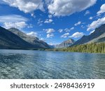 Lake McDonald at the Glacier national park, Montana, USA.