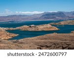 Lake Mead National Recreation Area features lots of amazing geology along with Lake Mead, making this a beautiful part of Nevada. 