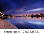 Lake Merritt Long Exposure Sunset