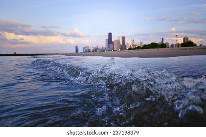 Lake Michigan From Chicago.