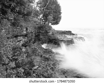 Lake Michigan In Door County, WI