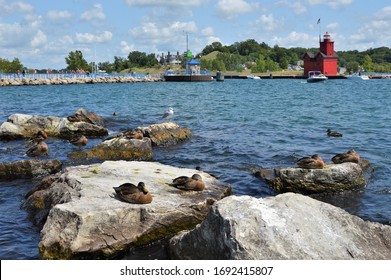 Lake Michigan, Holland, MI Lighthouse