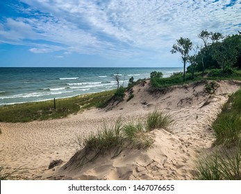 Lake Michigan At Indiana Dunes National Park