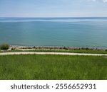 Lake Michigan shoreline from Concordia University Wisconsin