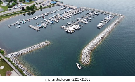 Lake Michigan Small Boat Marina 