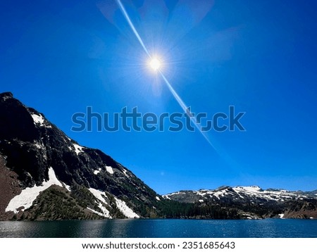 Similar – Image, Stock Photo sunshine Autumn 2007 Sun